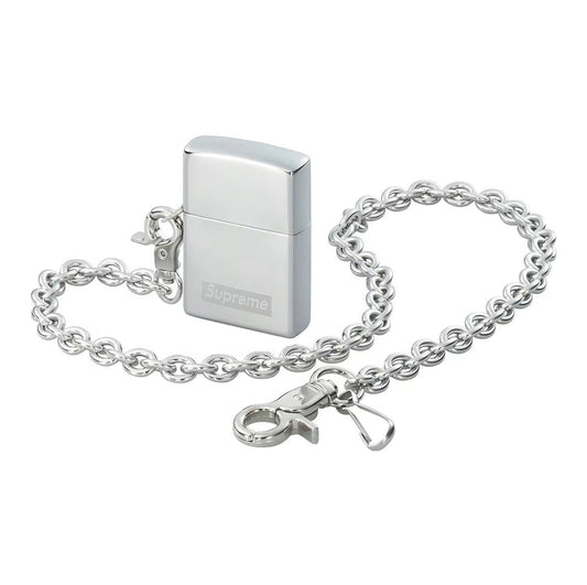 Supreme Chain Sliver Zippo