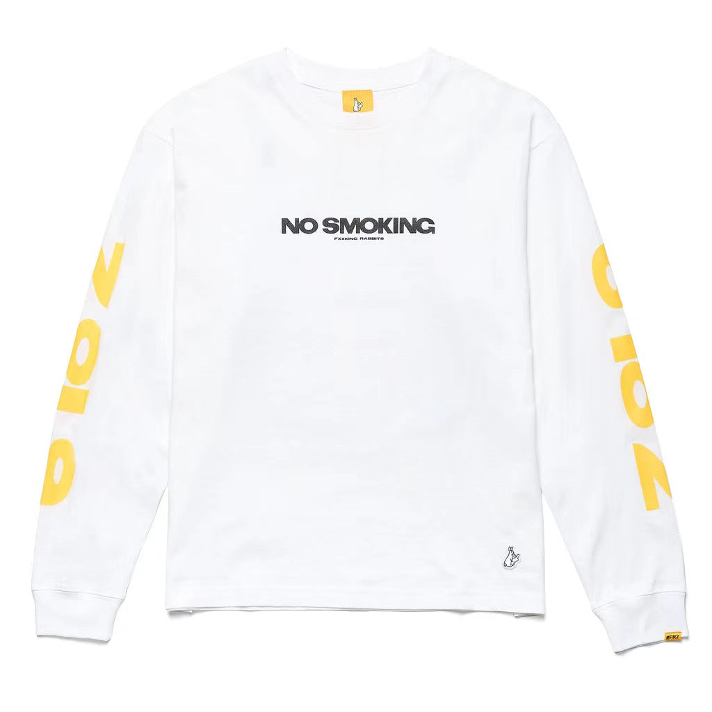 FR2 No Smoking White Long Sleeve