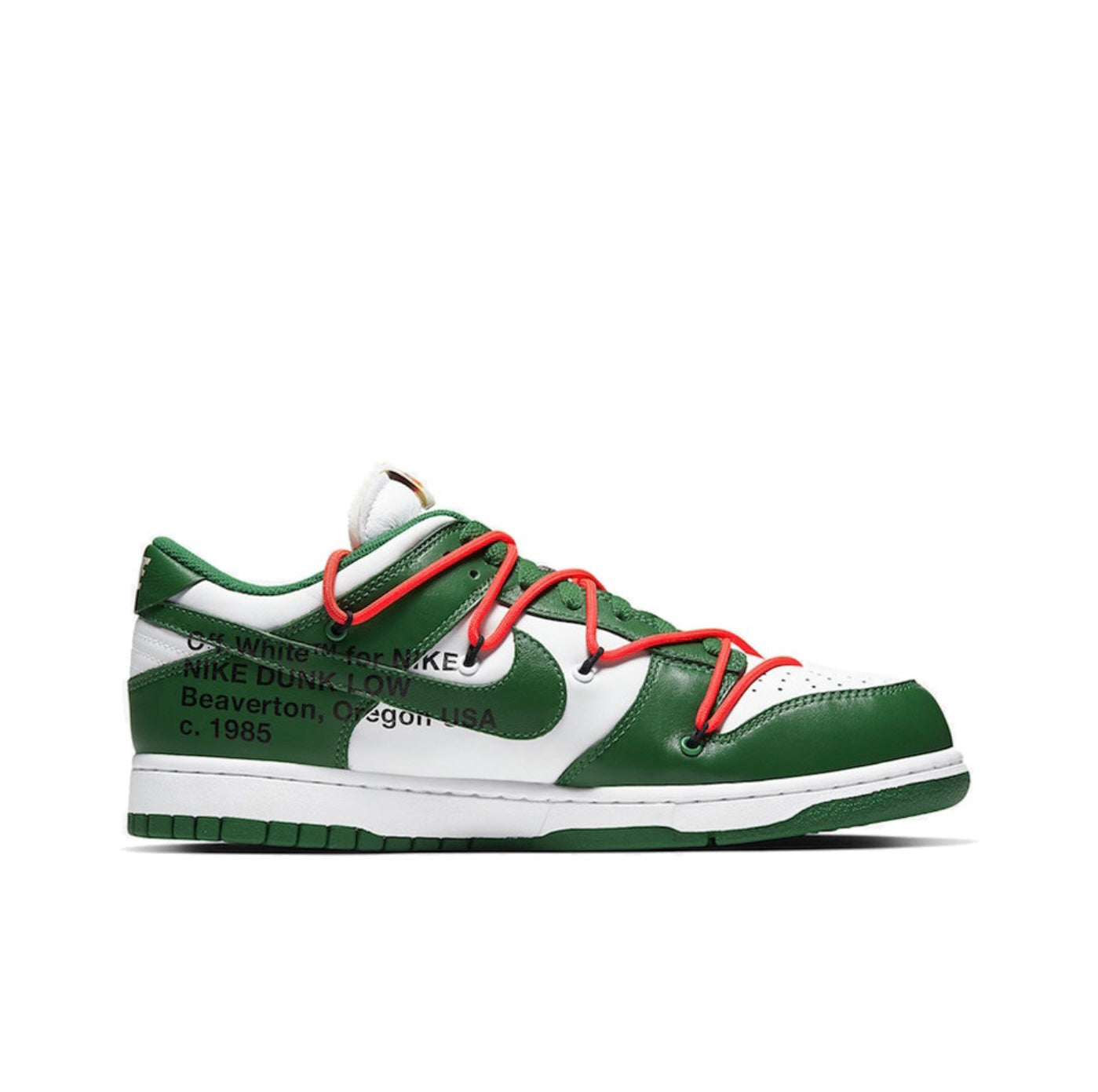 Dunk Low Off-White Pine Green