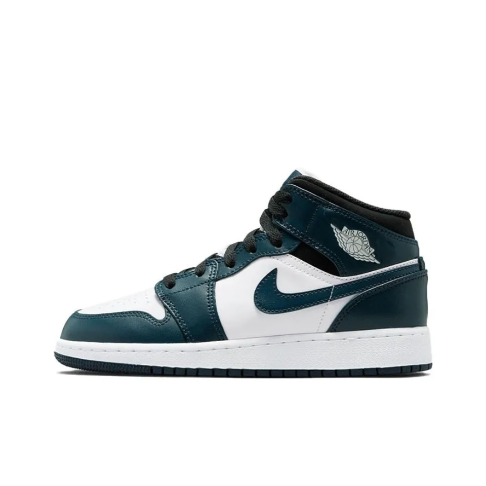 Air Jordan 1 Mid Dark Teal GS