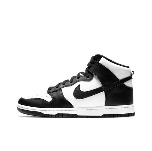 Dunk High Black White Men