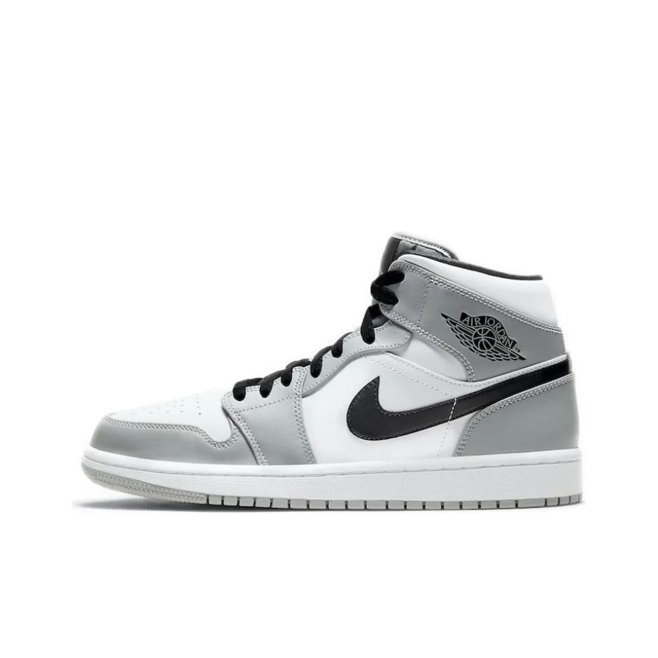 Air Jordan 1 Mid Light Smoke Grey