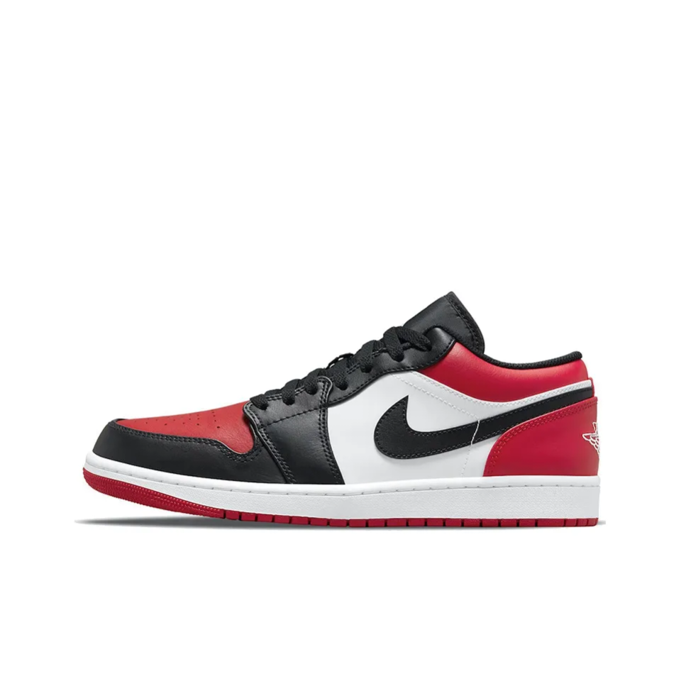 Air Jordan 1 Low Bred Toe GS